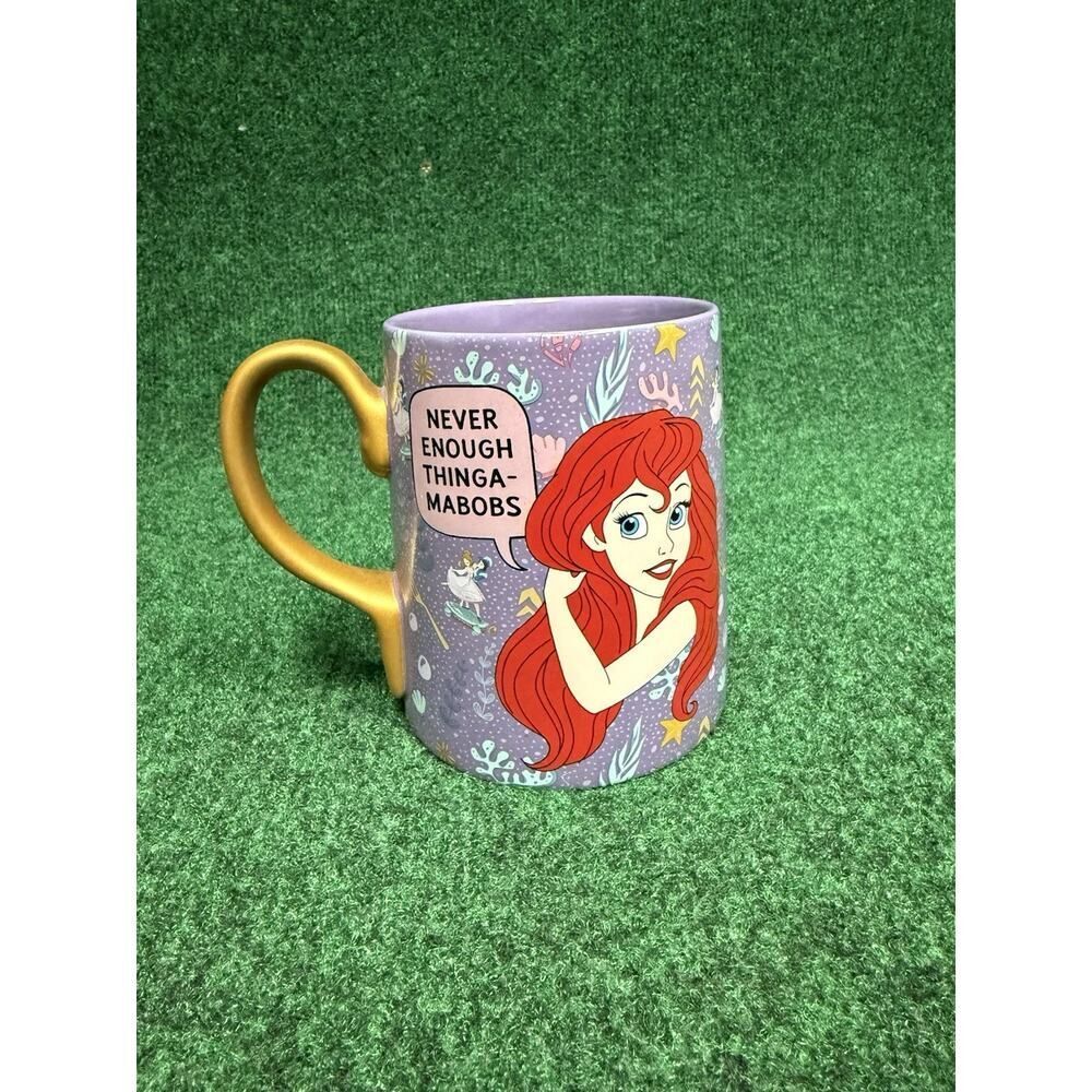 Disney Store Ariel Mug Grotto The Little Mermaid Ceramic Mug